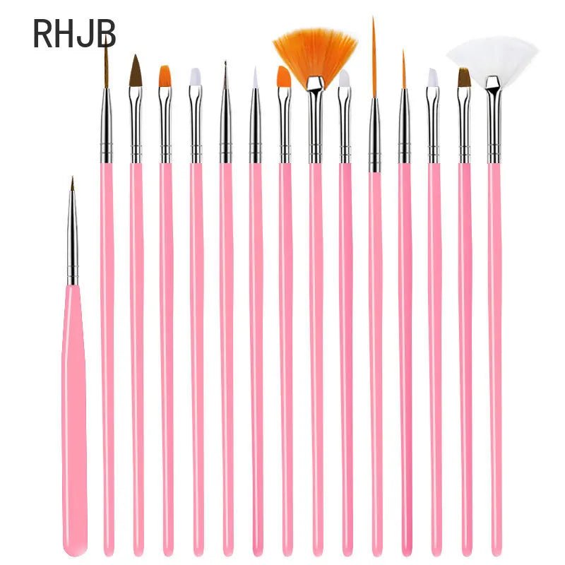 RHJB New Nails Things Brushes for Manicure Set Nails Art Accessories Tools Kits Nail Supplies for Professionals Manicure Set - Paola Center