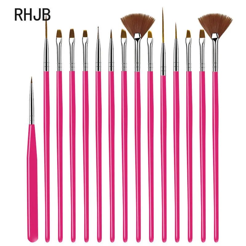 RHJB New Nails Things Brushes for Manicure Set Nails Art Accessories Tools Kits Nail Supplies for Professionals Manicure Set - Paola Center