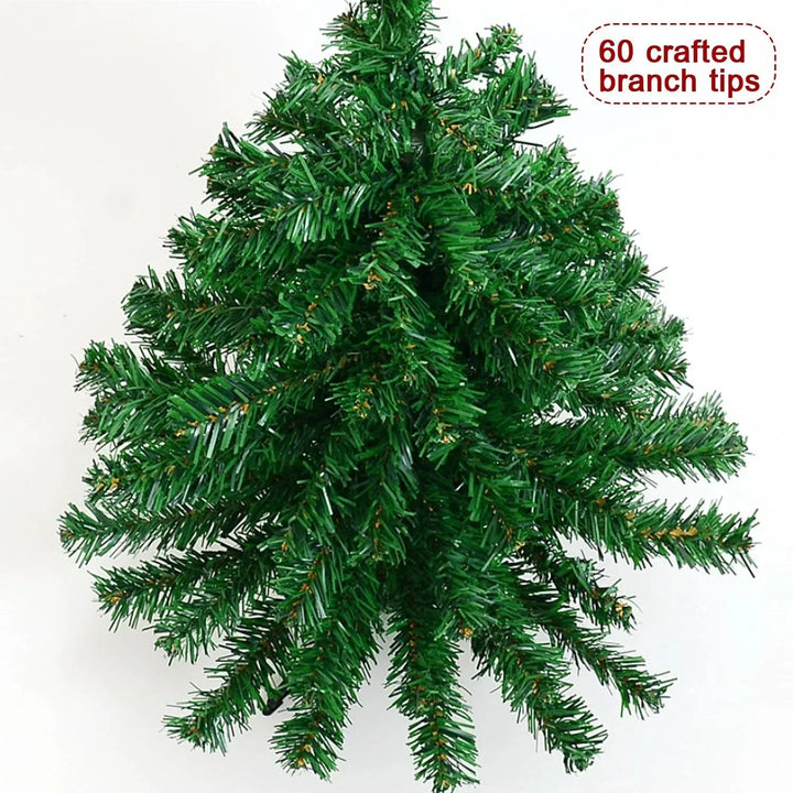 Small Artificial Christmas Tree for Home Office Desktop Xmas Party Decoration 0.6m High pequeño árbol de navidad 2024 - Verschic Paris