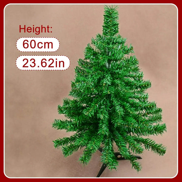 Small Artificial Christmas Tree for Home Office Desktop Xmas Party Decoration 0.6m High pequeño árbol de navidad 2024 - Verschic Paris