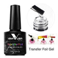 Venalisa Nail Foil Glue Gel for Foil Art Stickers Strong Adhesion Transfer Available Soak Off LED Gel Polish - Paola Center