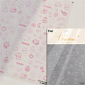 White Halo Dyeing Cat Face Cup Black Orange Toy Umbrella Love Heart Kitty Cake Embossed Relief Nail Art Stickers Manicure Decals - Paola Center