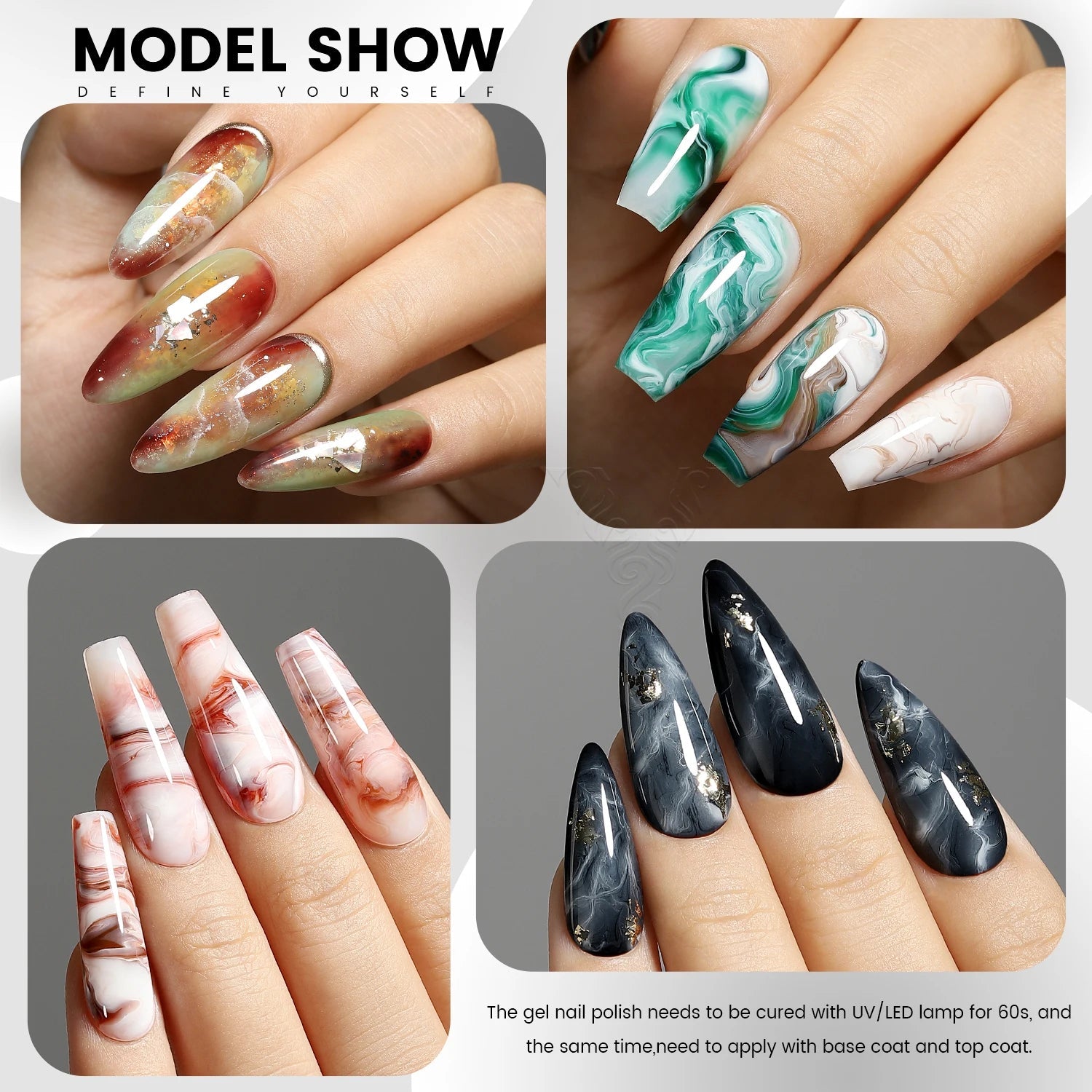 Luxury nails featuring Hailey Bieber nails designs with stunning nail art supplies and vibrant colors